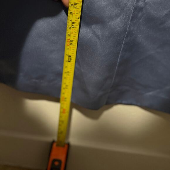 Vintage Prom Dress Maxi Gown 8 Y2K Floral Beaded Halter Glam Satin Corset 90s - Picture 16 of 16